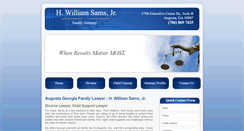 Desktop Screenshot of billsamslaw.com
